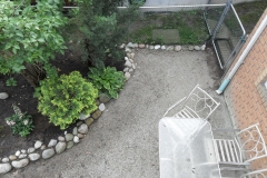 Before Back Yard Patio Area