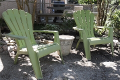 Before Sitting Area to Garden Oasis