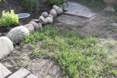 Before Front Entrance Area Construction