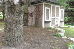 Before Garden & Shed Area